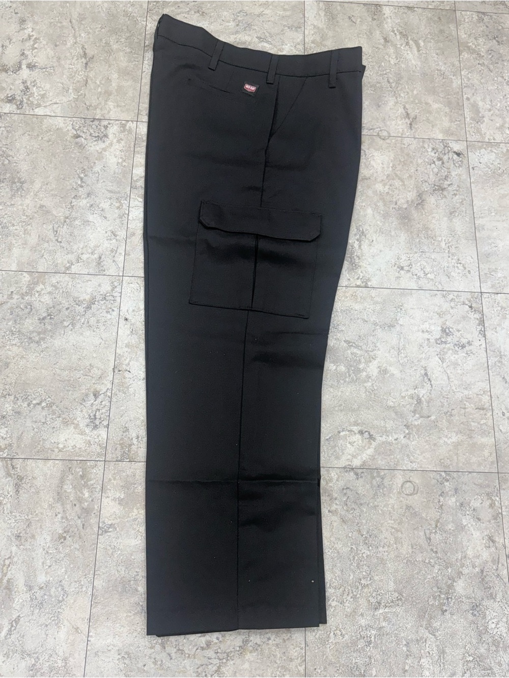 Red Kap Men’s Black Work Pants with Cargo Pocket 36X30 Price is for a set of 5